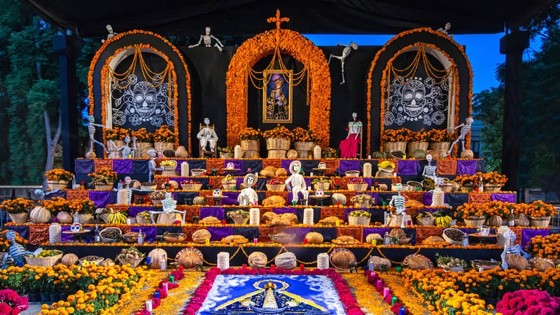 Lễ hội Người chết (Día de Muertos) bước ra từ bộ phim điện ảnh Coco 5