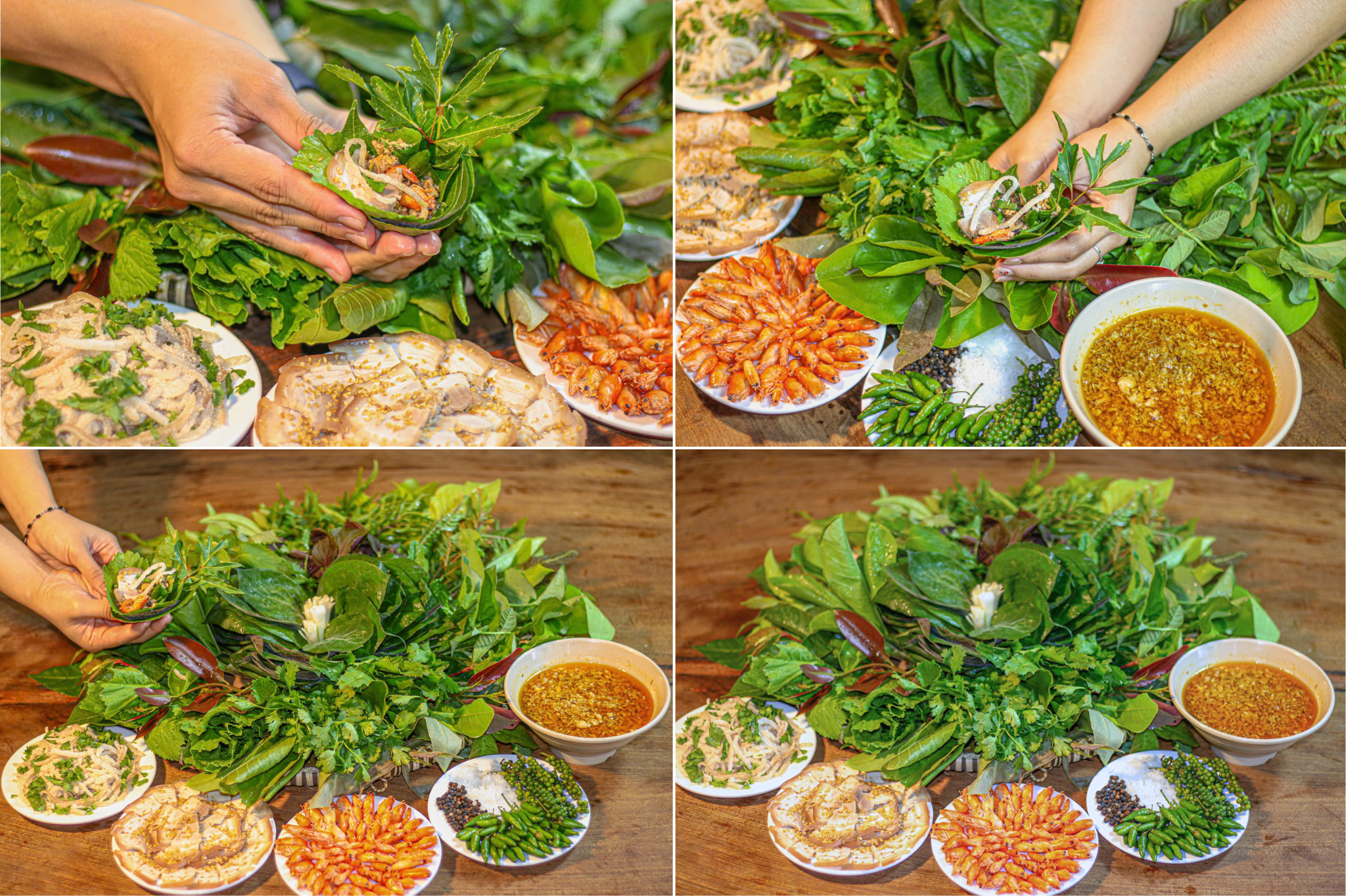 hướng dẫn cách ăn gỏi lá kon tum sao cho chuẩn vị