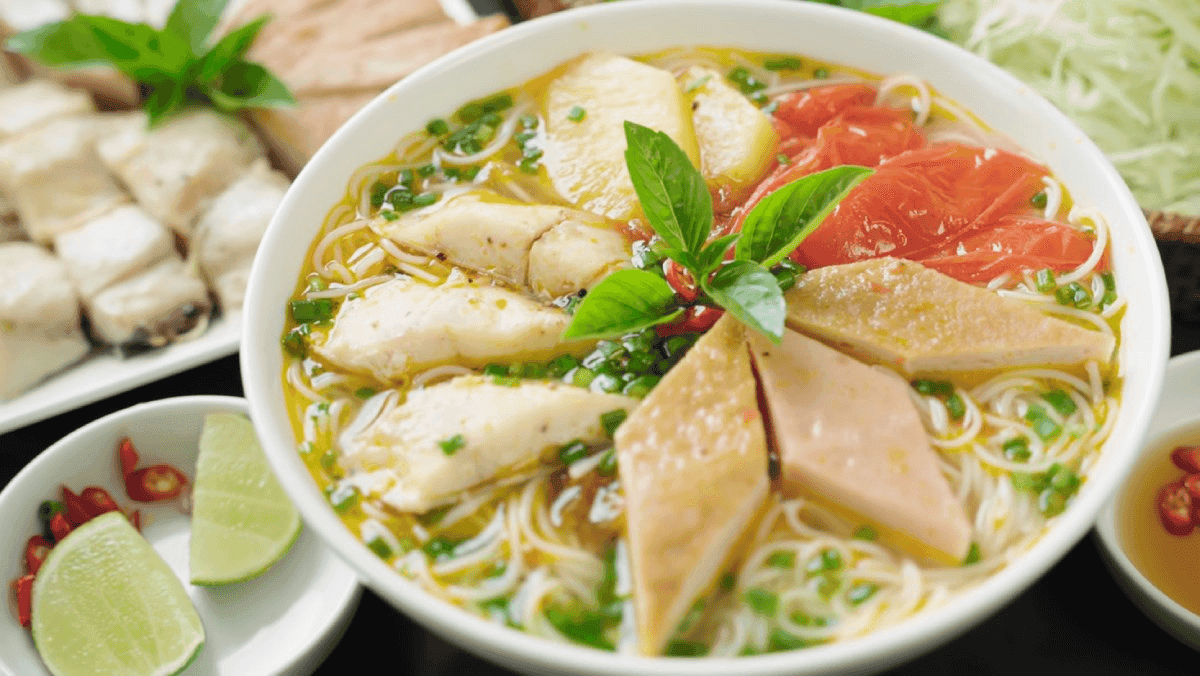 Bún chả cá thác lác, Quảng Bình