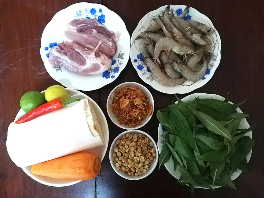 Ẩm thực Bến Tre. Món ăn này bình dị vì cách làm vô cùng đơn giản nhưng cao sang. Ảnh: Tường Vi