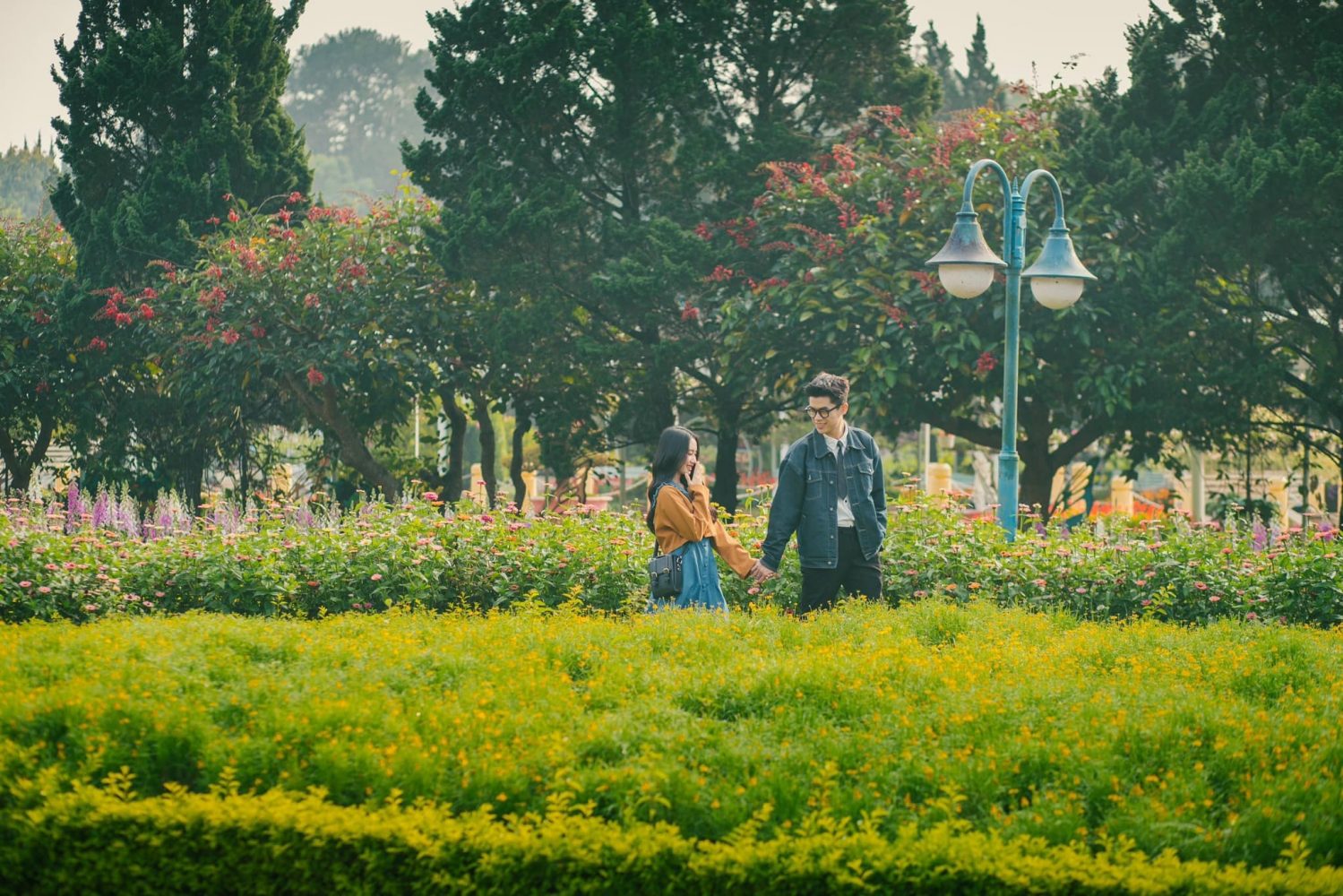 Vườn hoa Đà Lạt