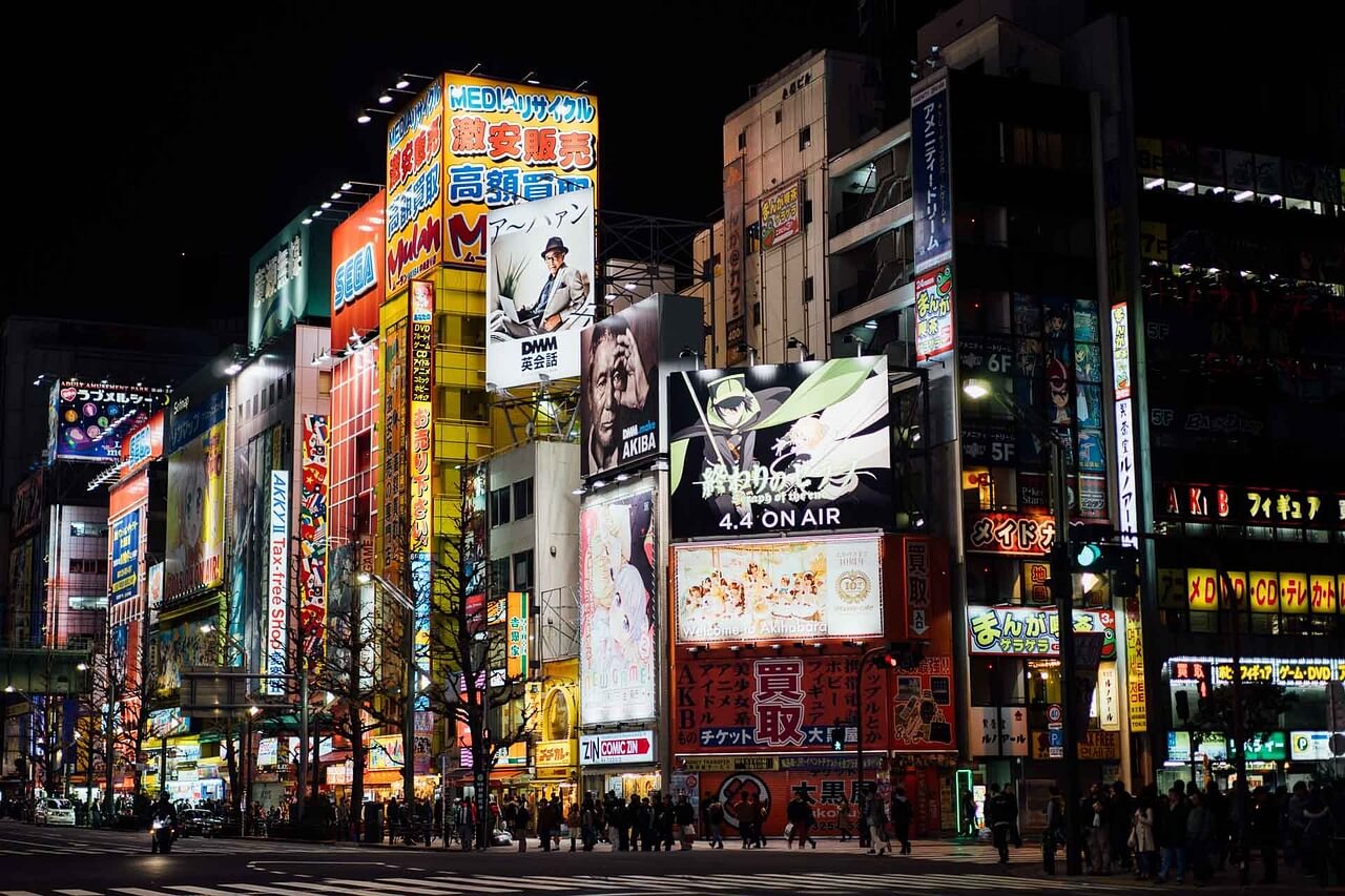 Akihabara trung tâm điện tử.