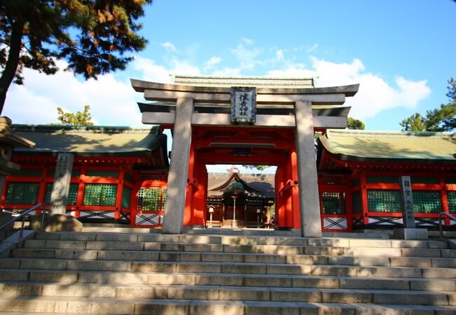 Đền Sumiyoshi-taisha.