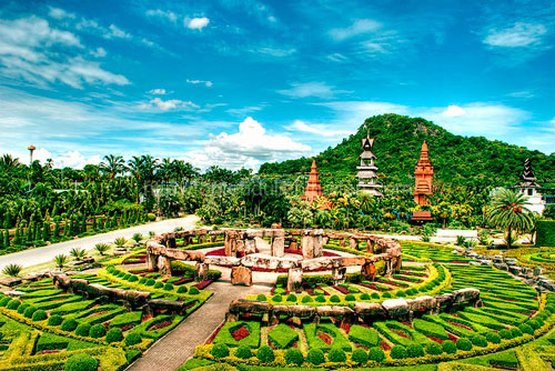 Vườn hoa Noong Nooch, Thái Lan