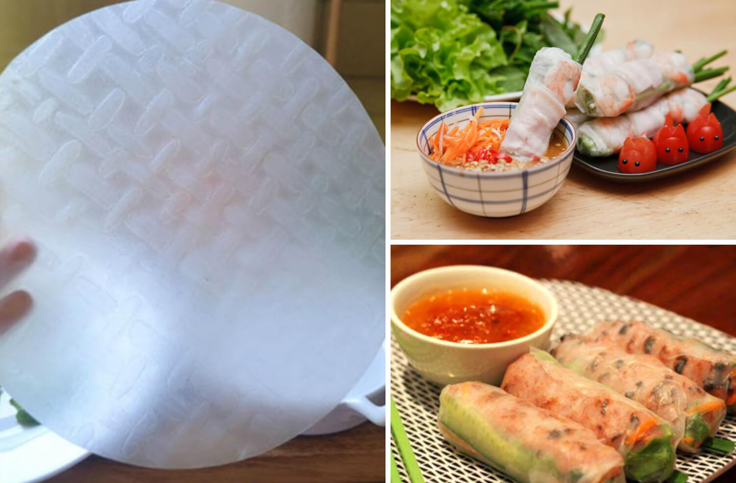 Bánh tráng cù lao Mây.