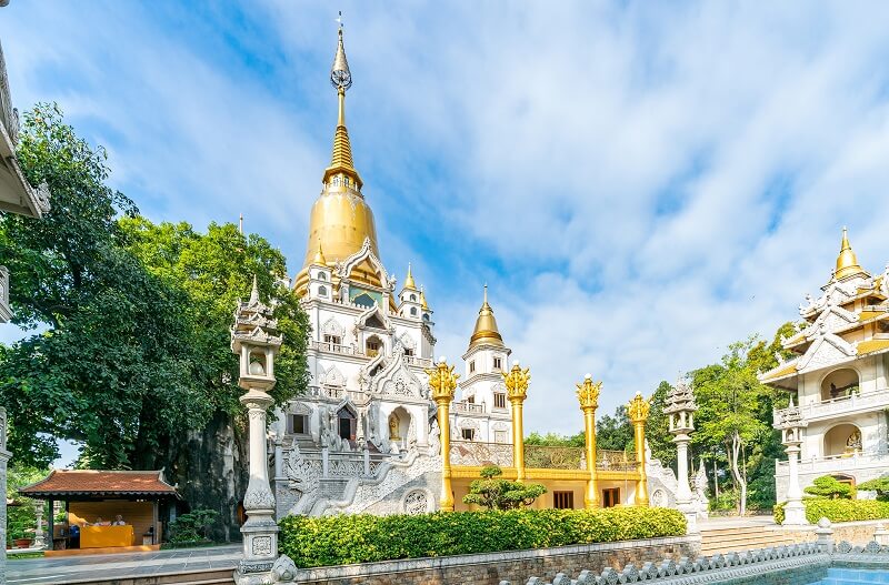 Chùa Bửu Long - Nét kiến trúc theo phong cách Thái Lan