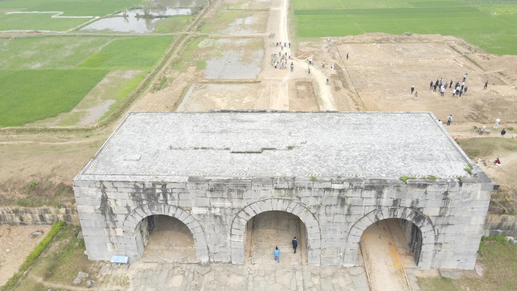 hành nhà Hồ được UNESCO công nhận là di sản văn hóa thế giới từ năm 2011.