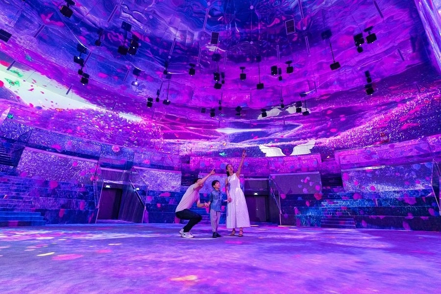Sức hút của Ice Jungle đến từ 2 yếu tố: Công nghệ trình chiếu ánh sáng hiện đại bậc nhất thế giới và cốt truyện hấp dẫn.