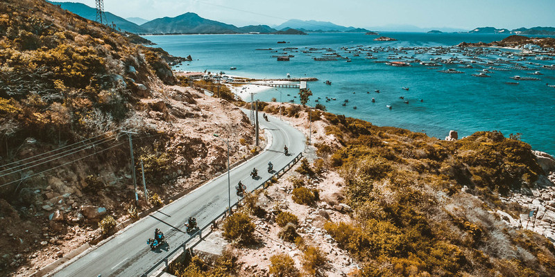 Cung đường DT702 - nơi khiến các phượt thủ phải “thót tim” ở Phan Rang