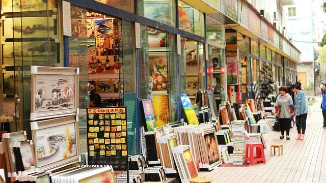 Làng Dafen: Ngôi làng với những bức tranh tuyệt đẹp
