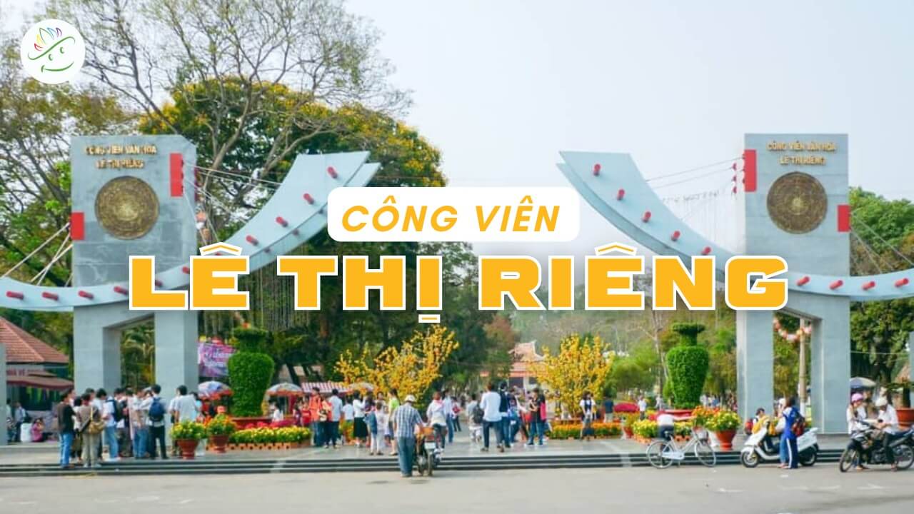 Công viên Lê Thị Riêng luôn là địa điểm hot ở TPHCM