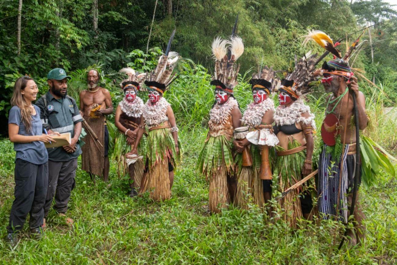 Người dân bản địa ở Papua New Guinea