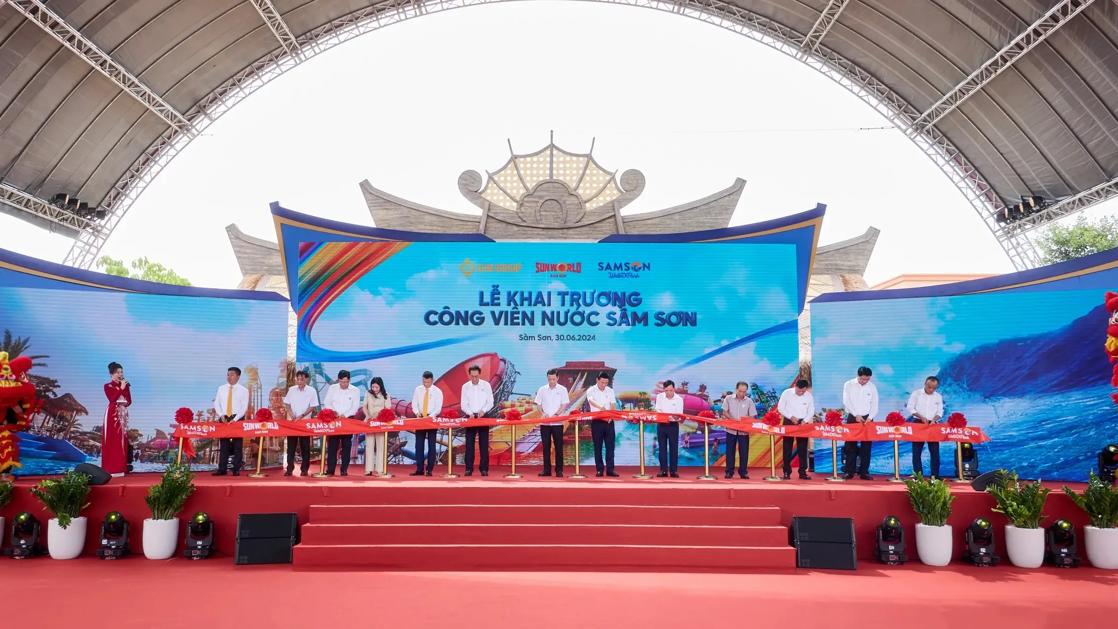 Công viên nước Sầm Sơn đã trở thành sản phẩm du lịch mới, hấp dẫn ở tỉnh Thanh Hóa