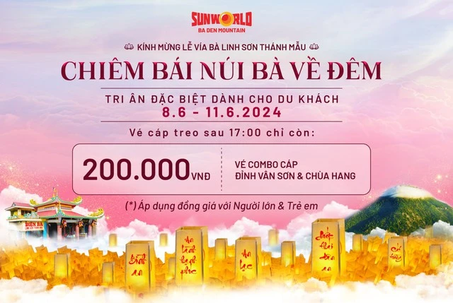 Giá vé tri ân dành cho du khách từ ngày 8-11/6.