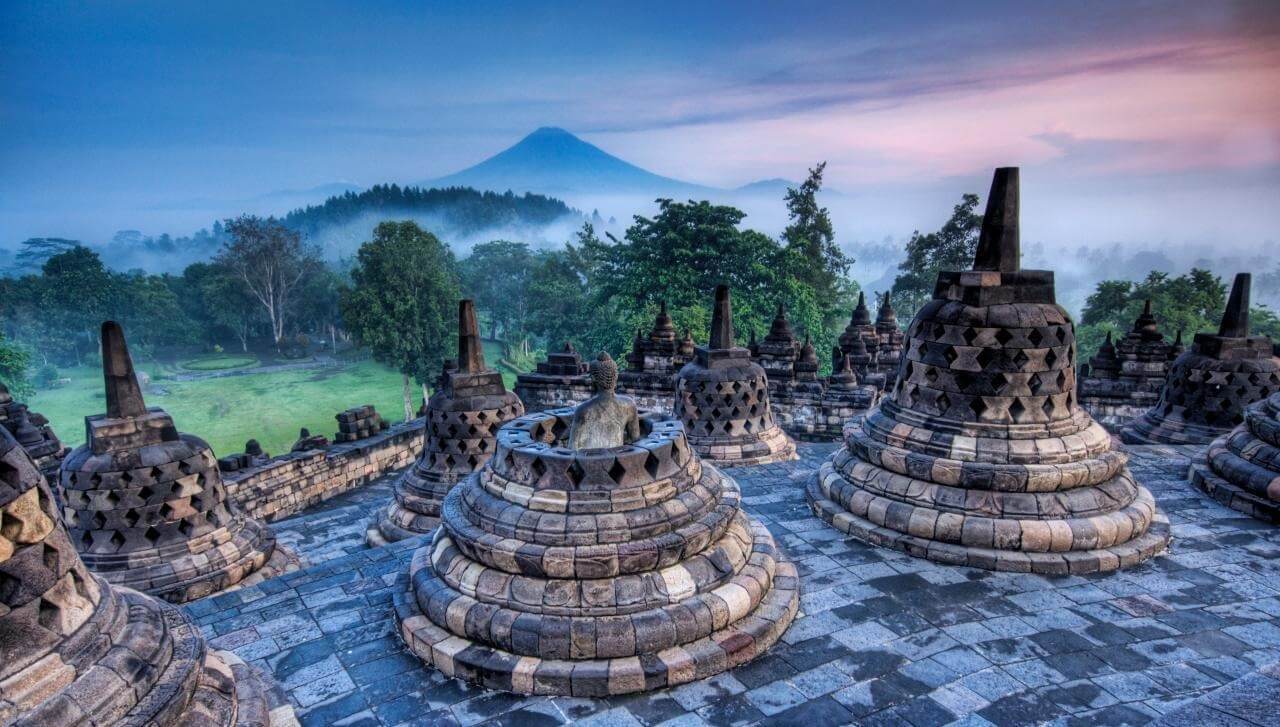Indonesia sở hữu nhiều kiến trúc độc đáo