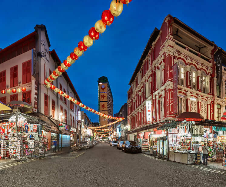 Phố Tàu ở Singapore. Ảnh: STB