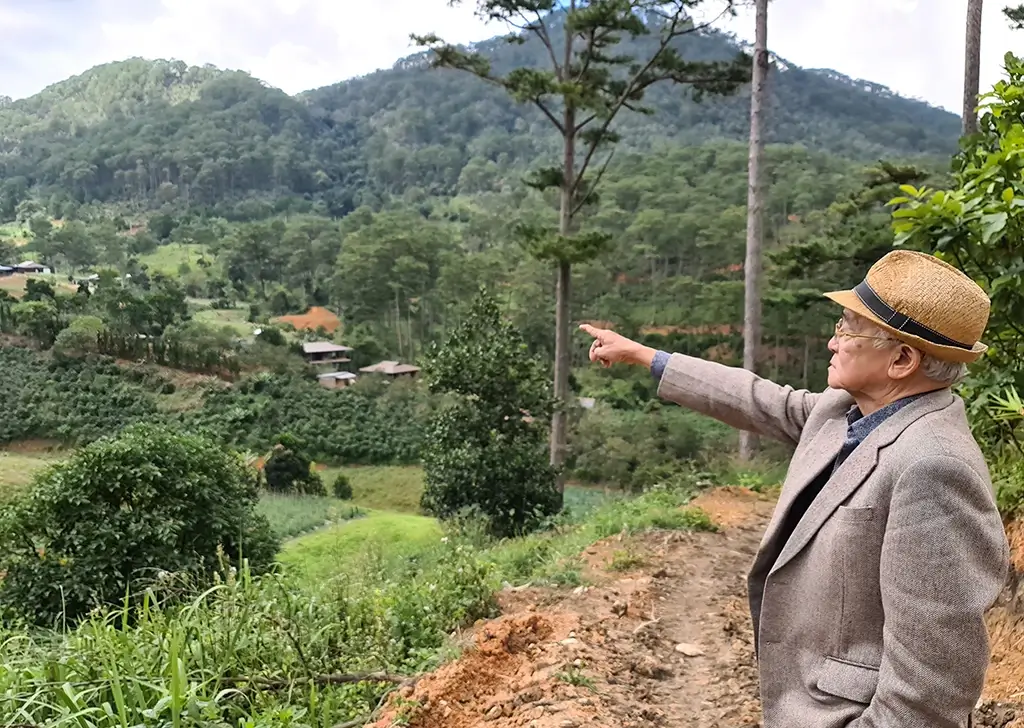 Ông Phúc luôn đau đáu gìn giữ Đà Lạt xanh