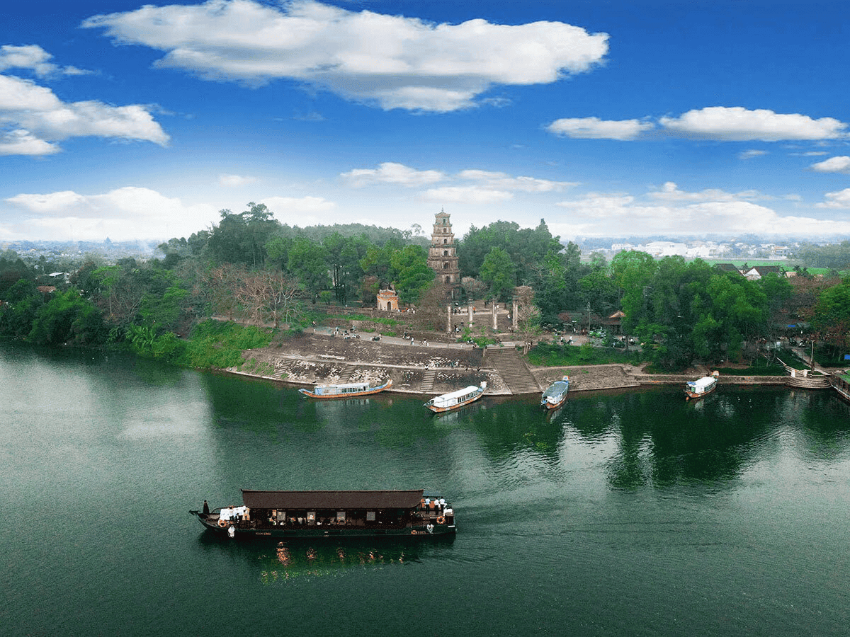 Hình Chùa Thiên Mụ 