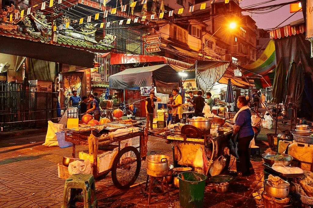 Hình lễ hội ẩm thực ở Bangkok