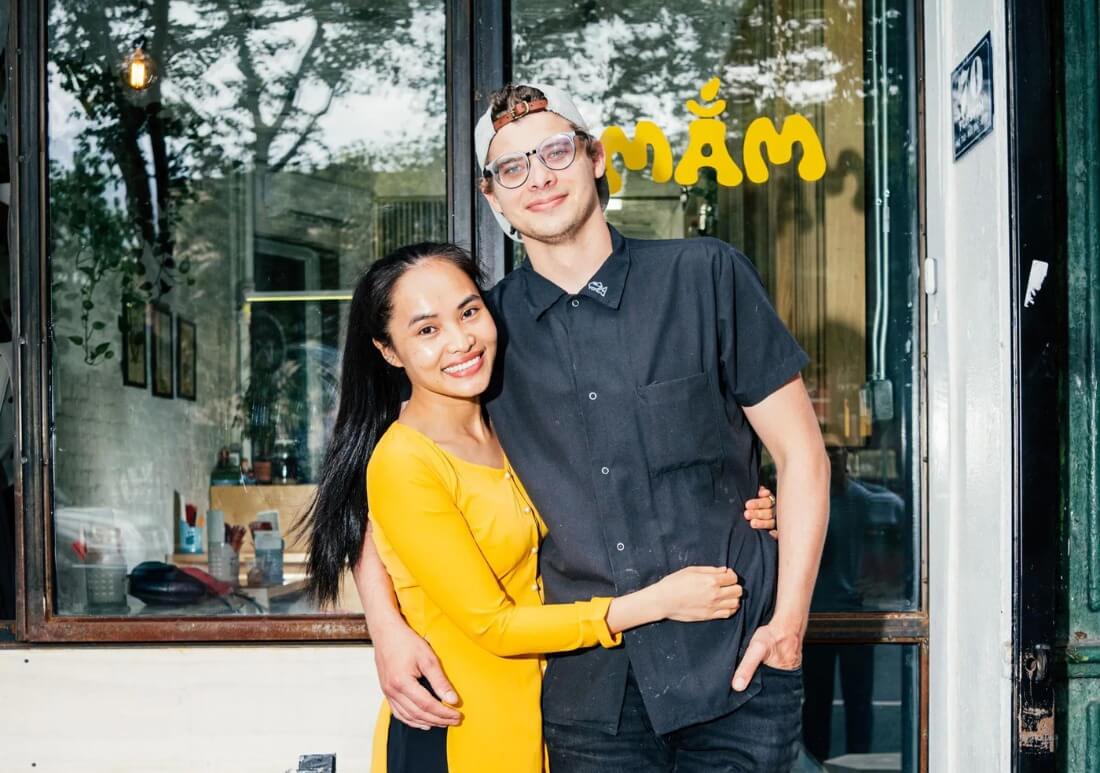 Bún đậu mắm tôm ở New York, Mỹ