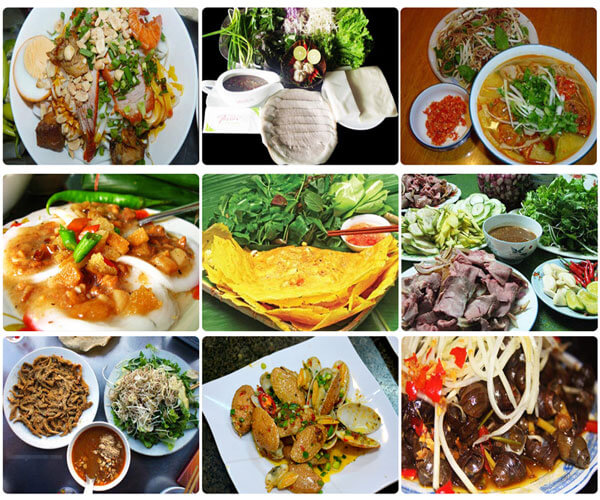 Mỗi món ăn ở đây đều mang một hương vị đặc trưng khó quên.