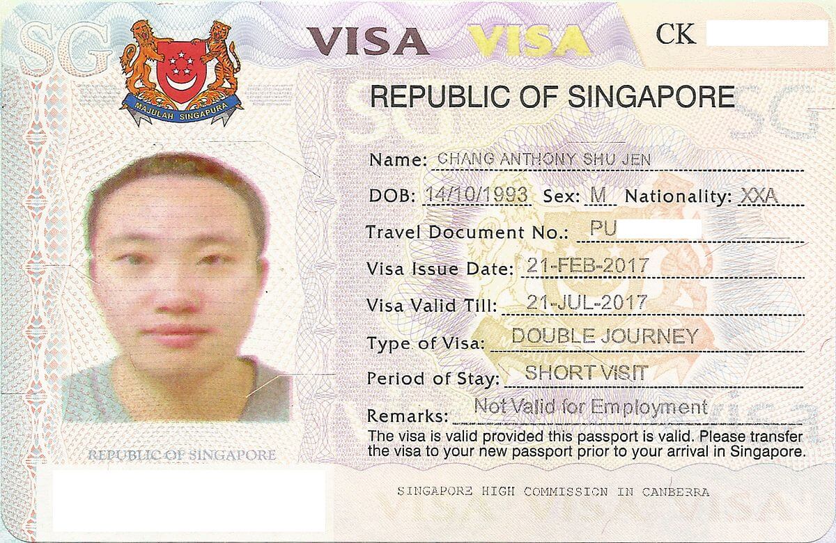 Visa Du Lịch