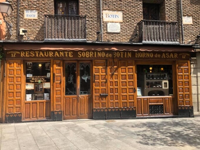 Nhà hàng Botin ở Tây Ban Nha.