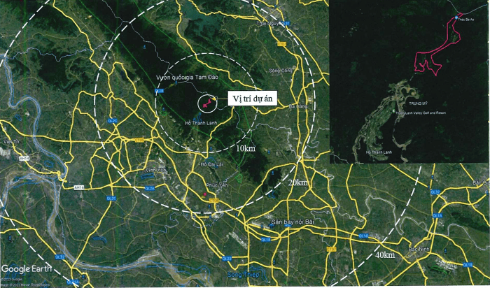 Vị trí dự án.