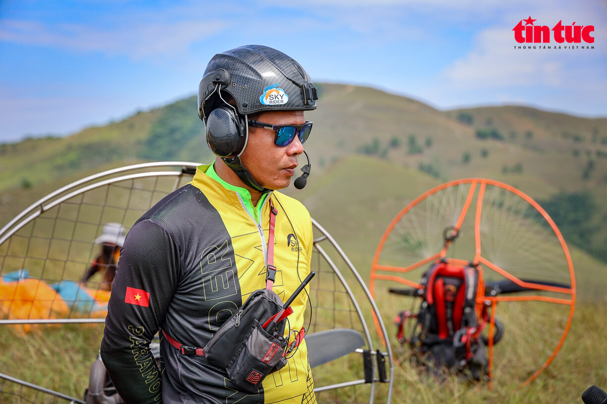 Anh Nguyễn Mạnh Thắng, trưởng nhóm Sky Rider