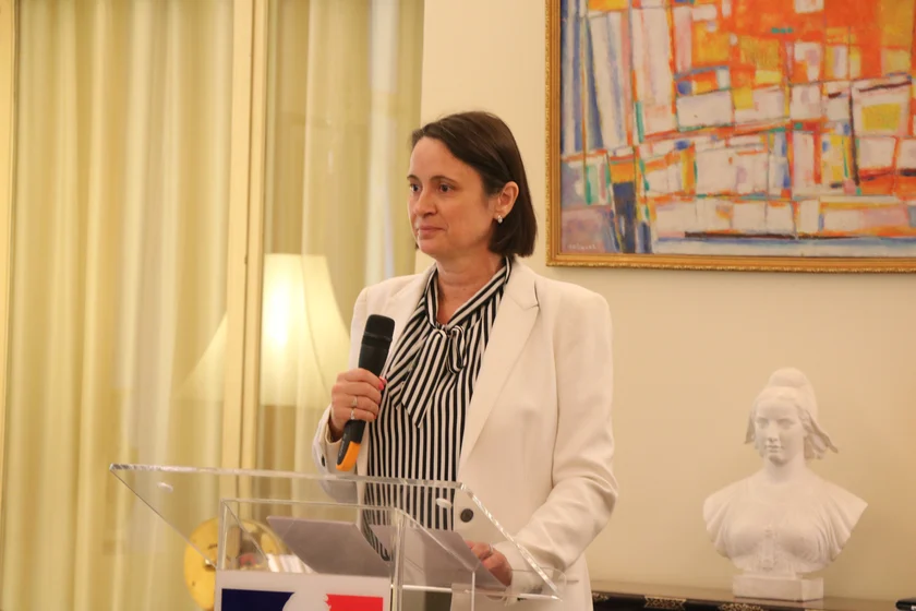 Bà Emmanuelle Pavillon-Grosser, Tổng Lãnh sự Pháp tại Thành phố Hồ Chí Minh.