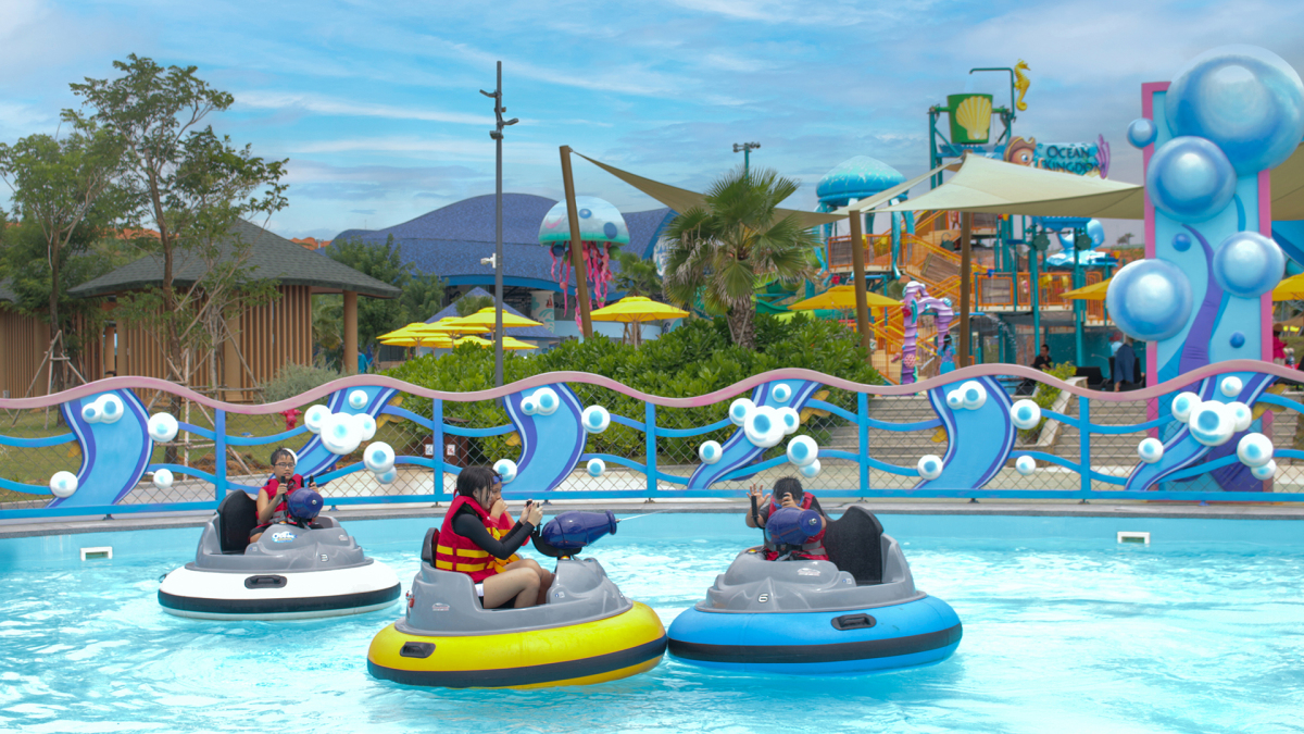 Wonderland Water Park có đa dạng trò chơi.